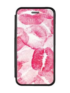 Чохол-книжка з малюнком для iPhone 7, 8 Чорний :: Цьомики (принт 93)