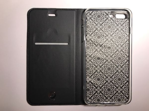 Чохол-книга Kiwis на iPhone 7 Plus/8 Plus Чорний
