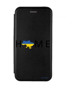 Чохол-книжка з малюнком для iPhone 11 Чорний :: Дім Україна (патріотичний принт 72)
