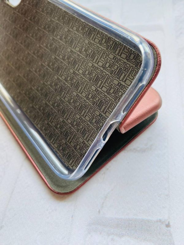 Чохол-книжка з малюнком для Apple iPhone XR Бордовий :: В очікуванні хлопчика (принт 222)