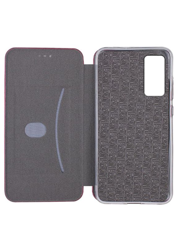 Чохол-книжка з малюнком для Samsung Galaxy S20 FE (G780) Бордовий :: Котик (принт 125)