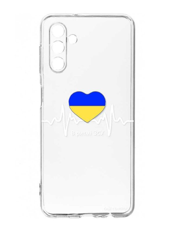 Прозорий чохол на Samsung Galaxy A54 5G / A546 :: В ритмі ЗСУ (принт 71)