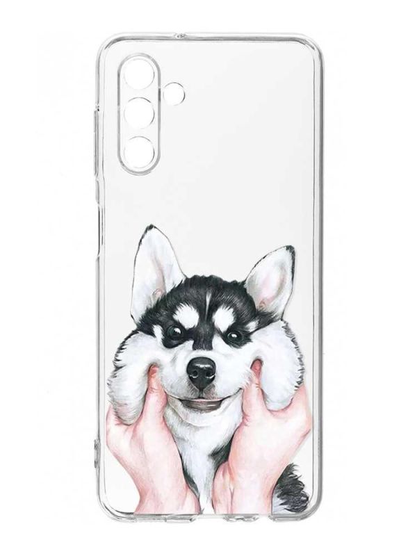 Прозорий чохол на Samsung Galaxy A54 5G / A546 :: Мордочка (принт 121)