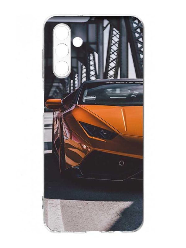 Чохол на Samsung Galaxy A54 5G / A546 :: Авто помаранчеве (принт 237)