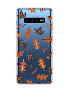 Прозорий чохол на Samsung Galaxy S10 Plus :: Осінь (принт 107)