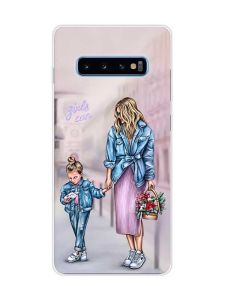 Чохол на Samsung Galaxy S10 Plus :: Мама і донька (принт 56)