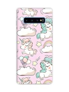Чохол на Samsung Galaxy S10 Plus :: Єдинороги (принт 106)