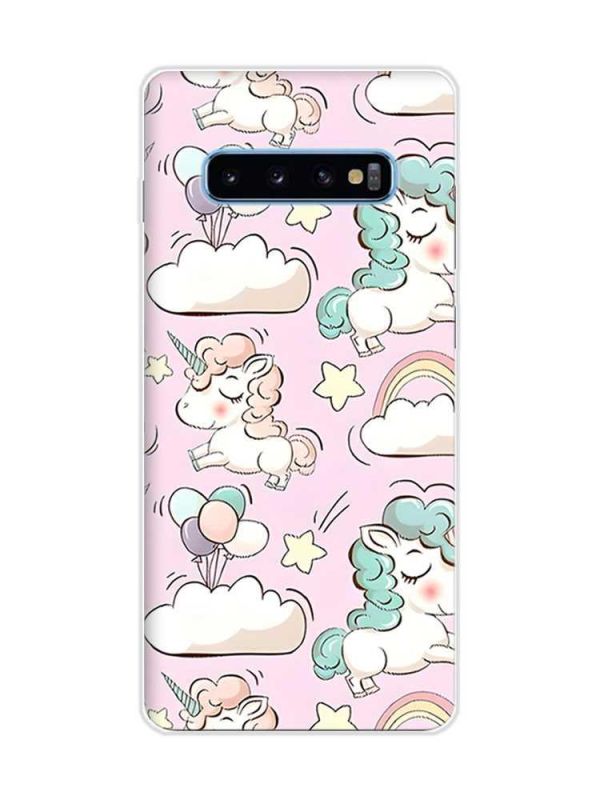 Чохол на Samsung Galaxy S10 Plus :: Єдинороги (принт 106)