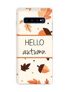 Чохол на Samsung Galaxy S10 Plus :: Привіт, осінь (принт 109)