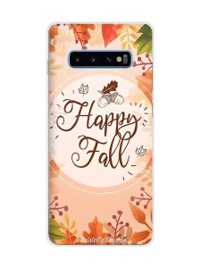 Чохол на Samsung Galaxy S10 Plus :: Щасливої осені (принт 110)
