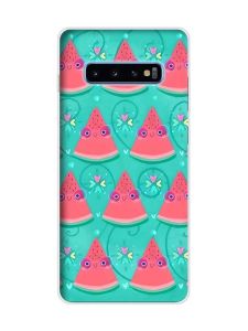 Чохол на Samsung Galaxy S10 Plus :: Веселі кавунчики (принт 348)