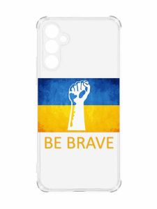 Чохол з потовщеними кутами на Samsung Galaxy A34 5G :: Мужність Україна (принт 42)