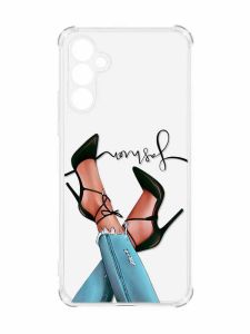 Чохол з потовщеними кутами на Samsung Galaxy A34 5G :: Ніжки (принт 60)