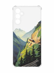 Чохол з потовщеними кутами на Samsung Galaxy A34 5G :: Пейзаж. Гори (принт 87)