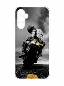 Чохол з потовщеними кутами на Samsung Galaxy A34 5G :: Мото (принт 69)