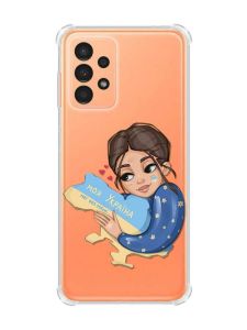 Чохол з потовщеними кутами на Samsung Galaxy A13 4G :: Моя Україна (принт 2)
