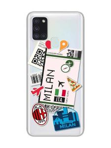 Прозорий чохол на Samsung Galaxy A21s  :: Подорожі. Італія (принт 325)