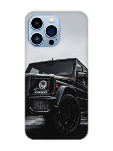 Магнітний чохол на iPhone 13 Pro Max із підтримкою MagSafe :: Авто чорне (принт 234)