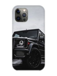 Магнітний чохол на iPhone 12 Pro Max із підтримкою MagSafe :: Авто чорне (принт 234)