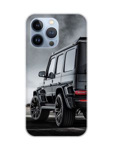 Магнітний чохол на iPhone 13 Pro (6.1) із підтримкою MagSafe :: Авто чорне (принт 235)