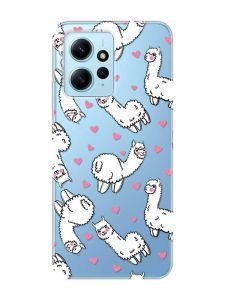 Прозорий чохол на Xiaomi Redmi Note 12 4G :: Лами (принт 95)