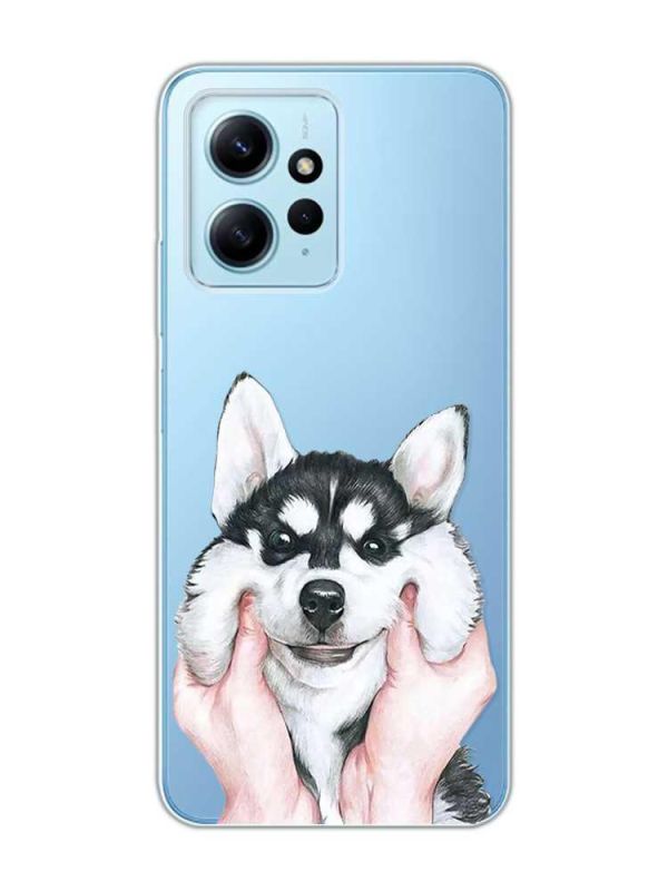 Прозорий чохол на Xiaomi Redmi Note 12 4G :: Мордочка (принт 121)