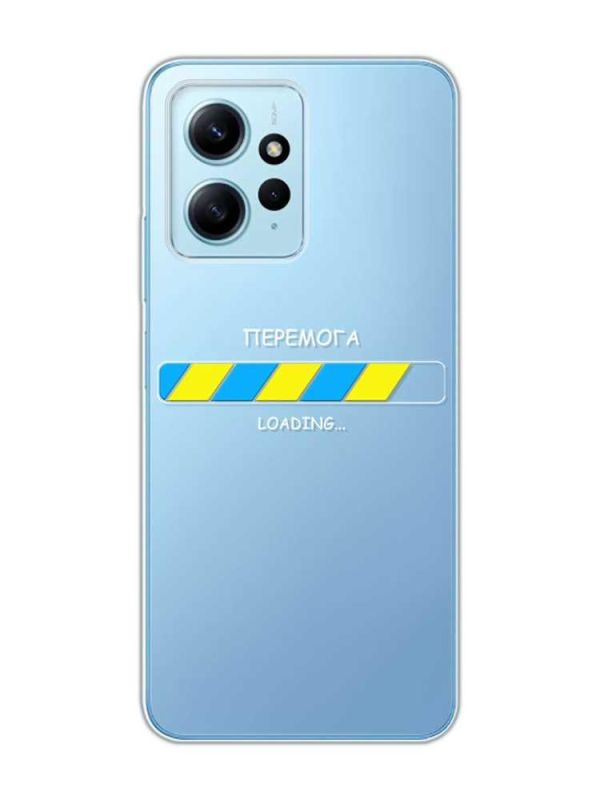 Прозорий чохол на Xiaomi Redmi Note 12 4G :: Перемога Завантаження (принт 880)