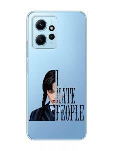 Прозорий чохол на Xiaomi Redmi Note 12 4G :: Добра дівчинка (принт 215)