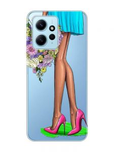 Прозорий чохол на Xiaomi Redmi Note 12 4G :: Квітковий настрій (принт 226)