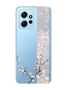 Прозорий чохол на Xiaomi Redmi Note 12 4G :: Квітуча сакура (принт 285)