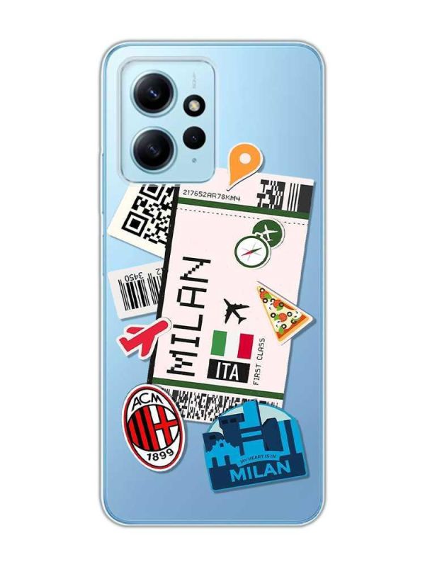 Прозорий чохол на Xiaomi Redmi Note 12 4G :: Подорожі. Італія (принт 325)