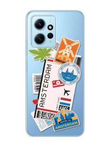Прозорий чохол на Xiaomi Redmi Note 12 4G :: Подорожі. Амстердам (принт 327)