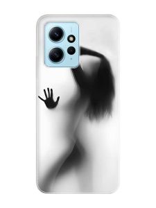 Чохол на Xiaomi Redmi Note 12 4G :: Силует дівчини (принт 66)