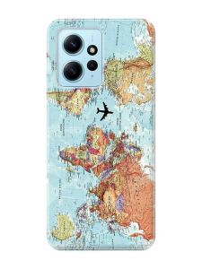 Чохол на Xiaomi Redmi Note 12 4G :: Карта світу (принт 318)