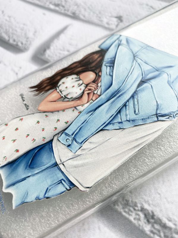 Прозорий чохол на Samsung Galaxy S10 Plus :: Поцілунок (принт 33)