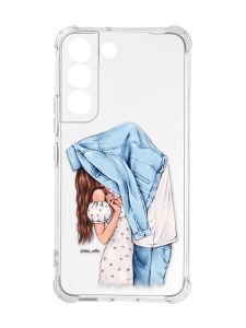 Чохол із потовщеними кутами на Samsung Galaxy S22 :: Поцілунок (принт 33)