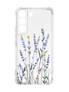 Чохол із потовщеними кутами на Samsung Galaxy S22 :: Польові квіти (принт 270)