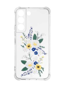 Чохол із потовщеними кутами на Samsung Galaxy S22 :: Квіти. Акварель (принт 271)