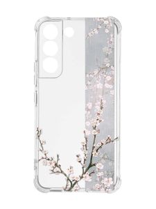 Чохол із потовщеними кутами на Samsung Galaxy S22 :: Квітуча сакура (принт 285)