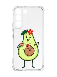 Чохол із потовщеними кутами на Samsung Galaxy S22 :: Малюк Авокадо (принт 309)