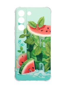 Чохол із потовщеними кутами на Samsung Galaxy S22 :: Кавуновий айсберг (принт 339)