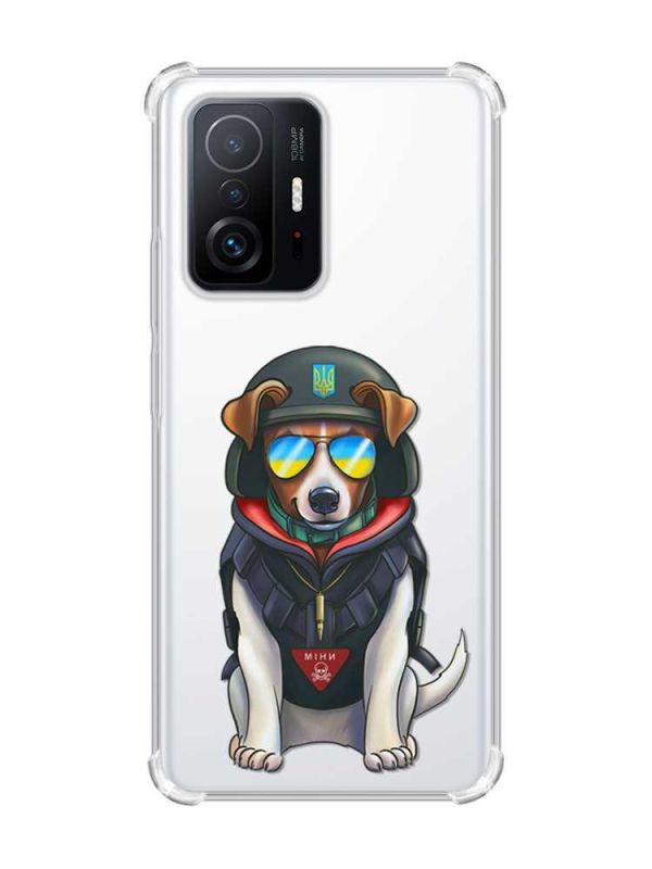 Чохол з потовщеними кутами на Xiaomi 11T :: Патрон (принт 4)