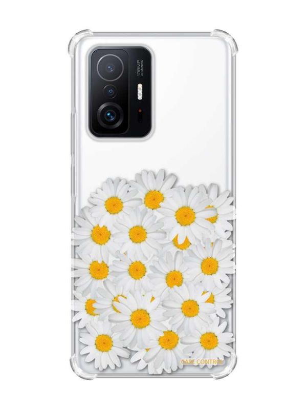 Чохол з потовщеними кутами на Xiaomi 11T :: Букет ромашок (принт 40)