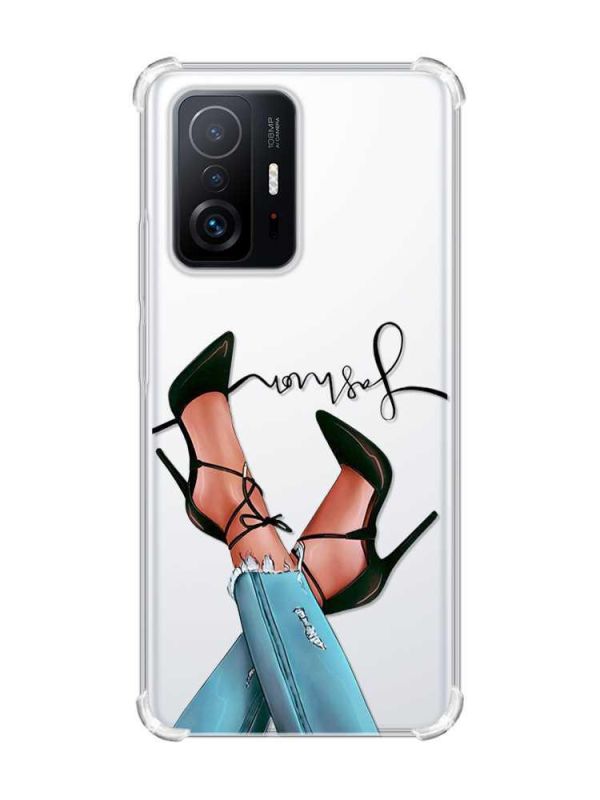 Чохол з потовщеними кутами на Xiaomi 11T :: Ніжки (принт 60)