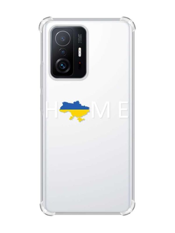 Чохол з потовщеними кутами на Xiaomi 11T :: Дім Україна (принт 73)