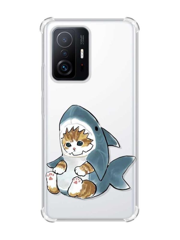 Чохол з потовщеними кутами на Xiaomi 11T :: Кошеня (принт 120)