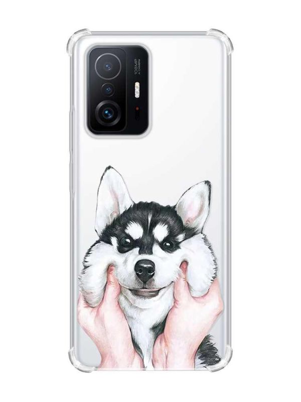 Чохол з потовщеними кутами на Xiaomi 11T :: Мордочка (принт 121)