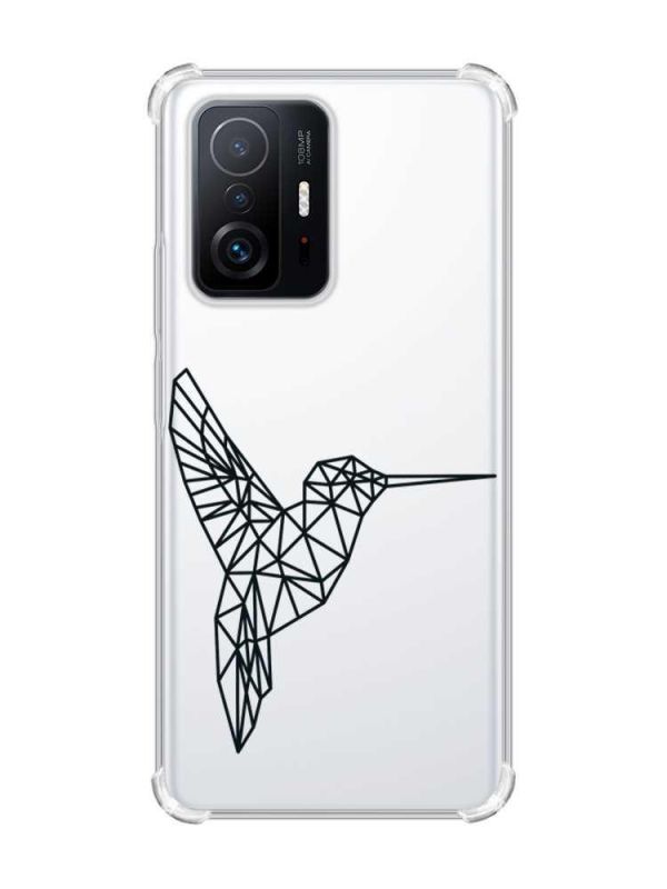 Чохол з потовщеними кутами на Xiaomi 11T :: Колібрі (принт 122)