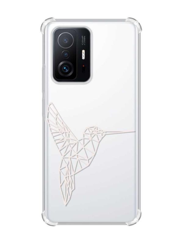 Чохол з потовщеними кутами на Xiaomi 11T :: Колібрі (принт 123)