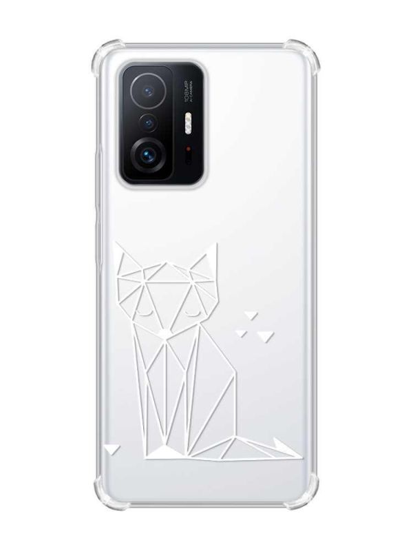 Чохол з потовщеними кутами на Xiaomi 11T :: Лисиця (принт 127)